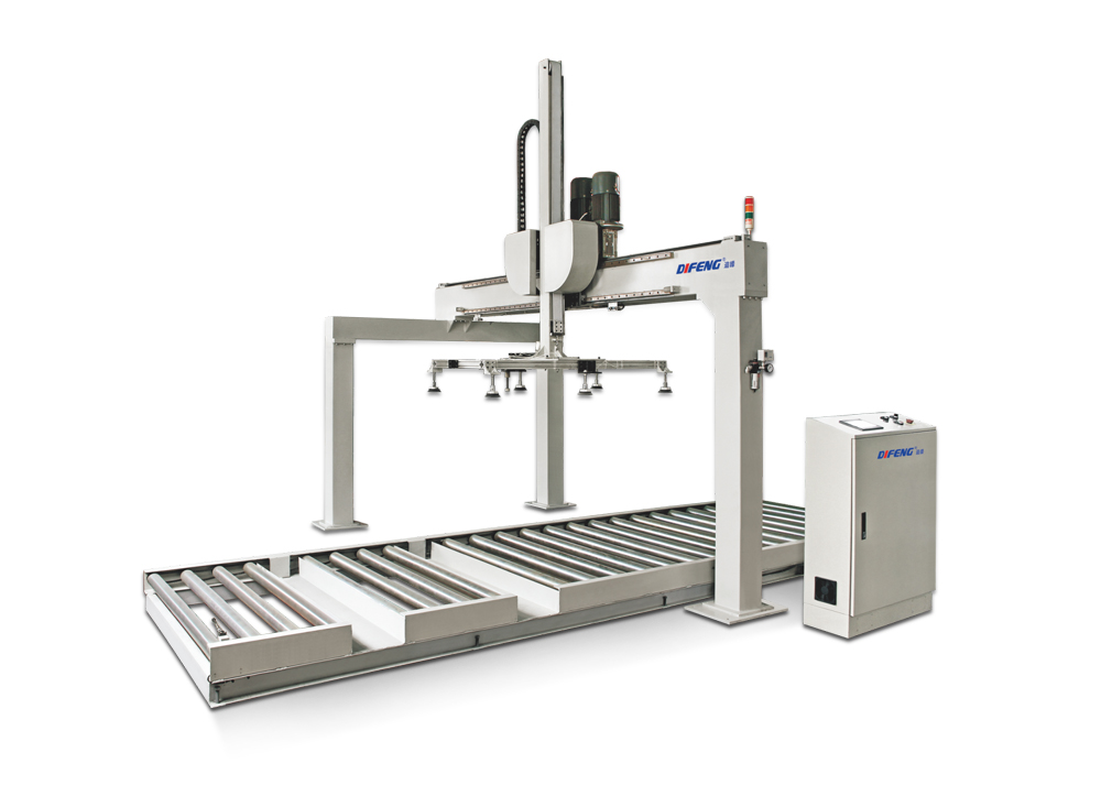 MF7313 gantry type upper and lower feeding machine