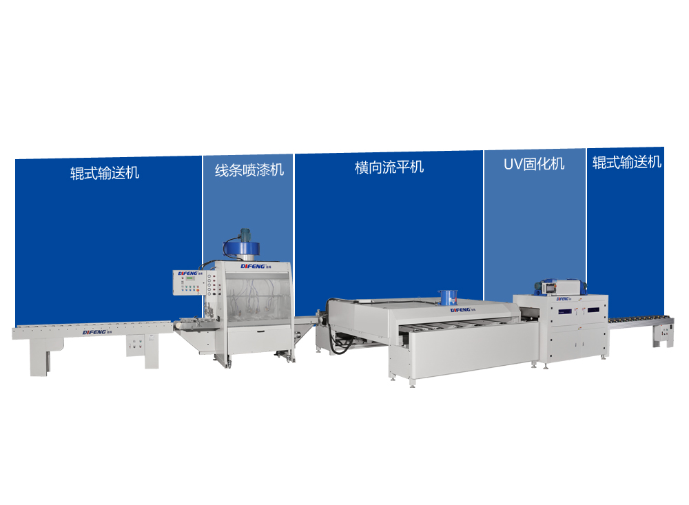 MH7403 Linear automatic spray paint machine